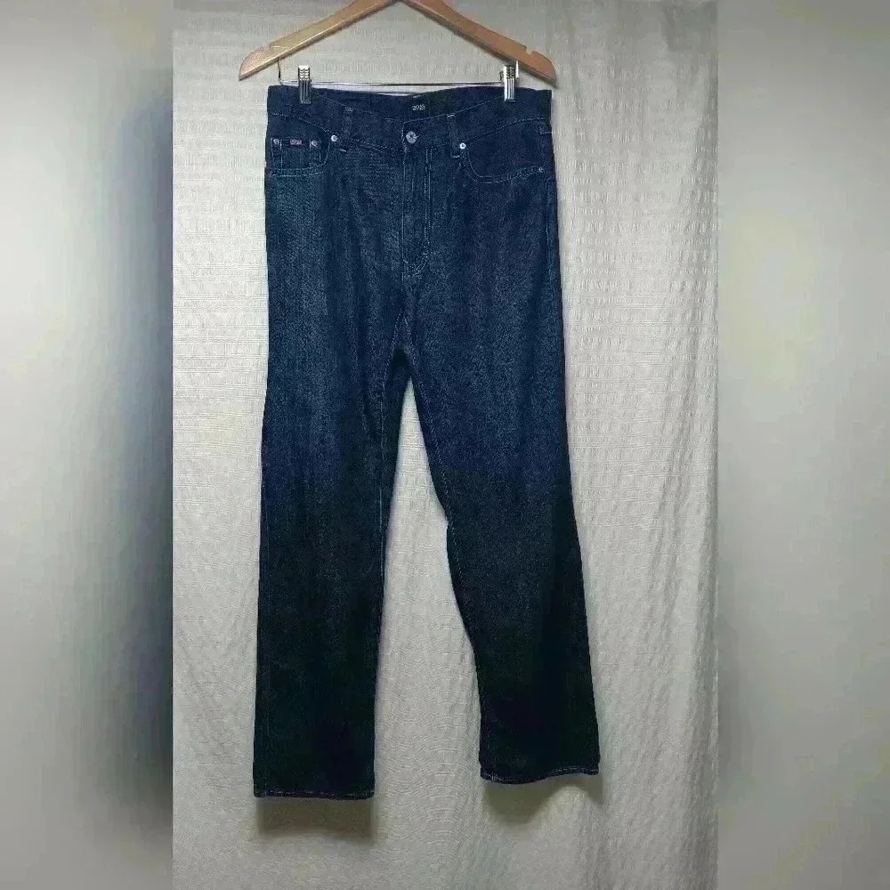 Hugo  Boss Texas Straight leg Men's Dark Jeans. 32x32